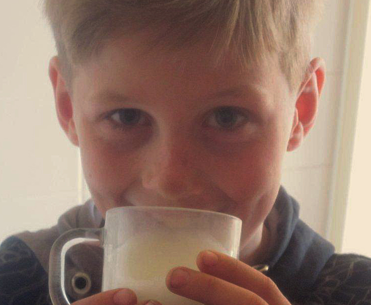 Marcel drink paardenmelk 2010